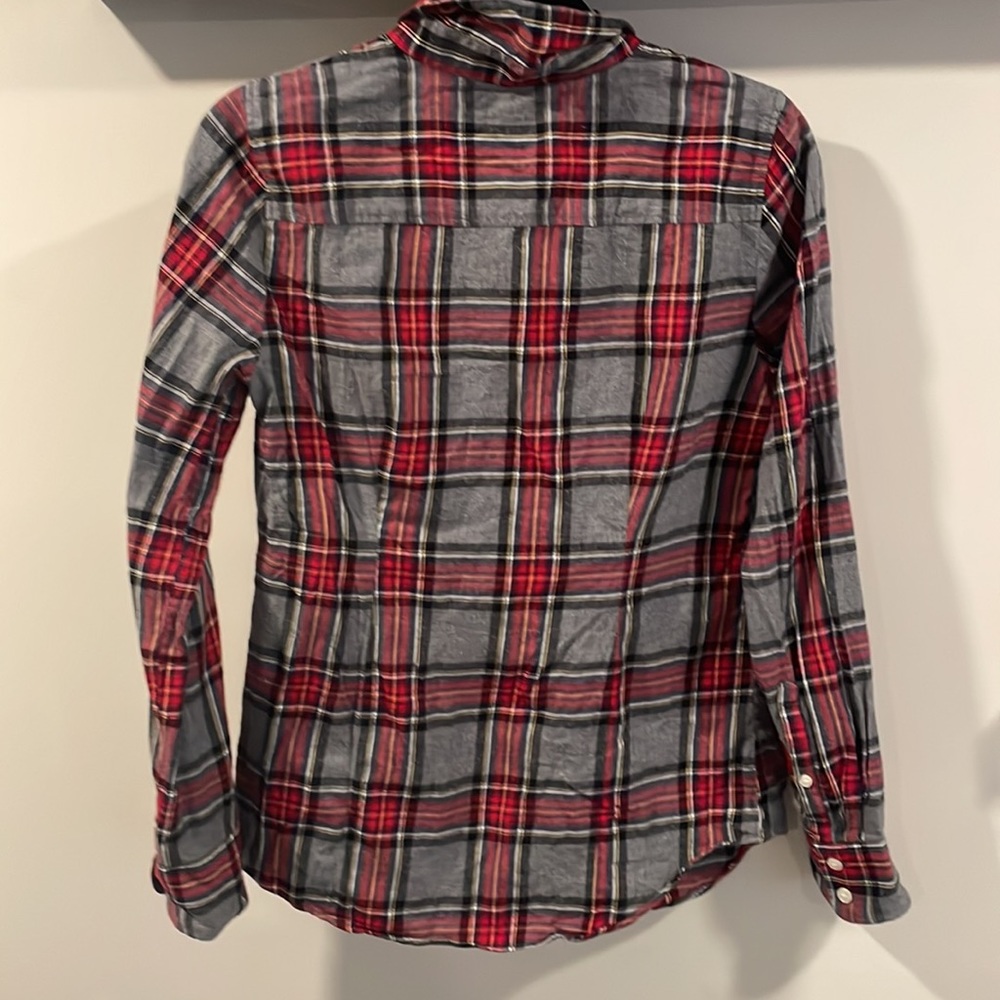 J.Crew “the perfect shirt” flannel button down - Picture 8 of 8